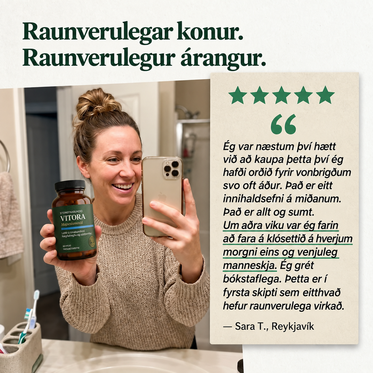 VITORA™ ÞarmaLéttir