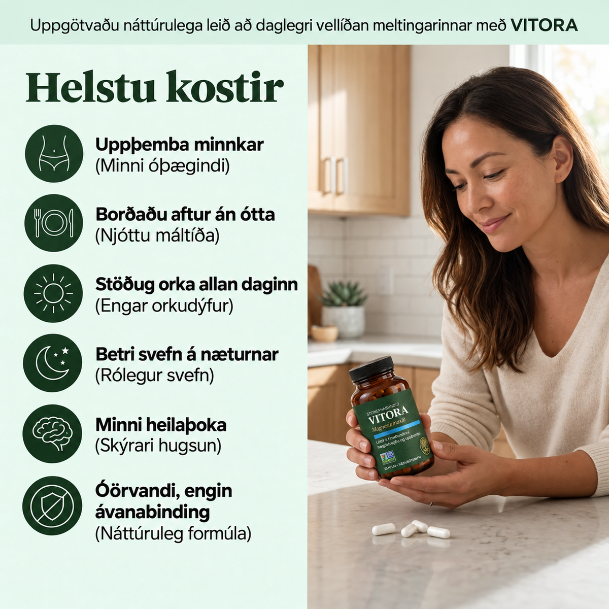 VITORA™ ÞarmaLéttir