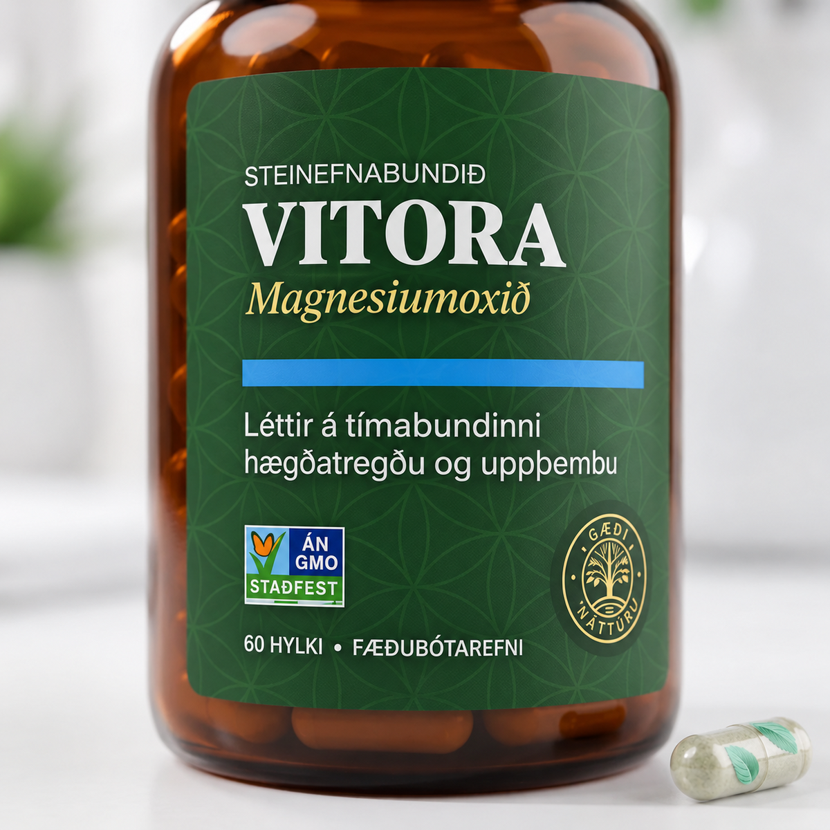 Merkimiði VITORA: eitt innihaldsefni